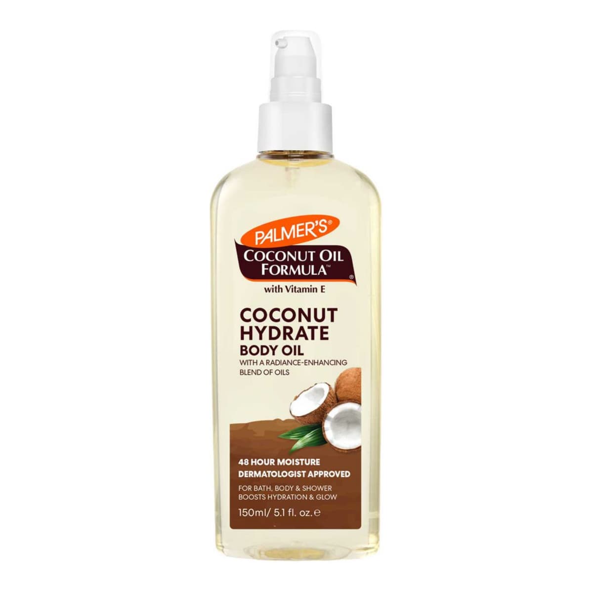 Coconut Oil Formula Coconut Hydrate Body Oil
