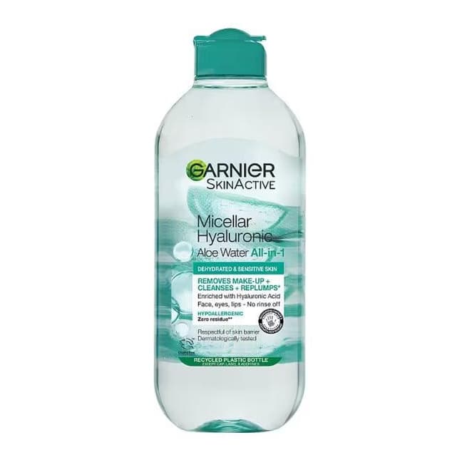 Micellar Water Hyaluronic Acid Aloe Facial Cleanser