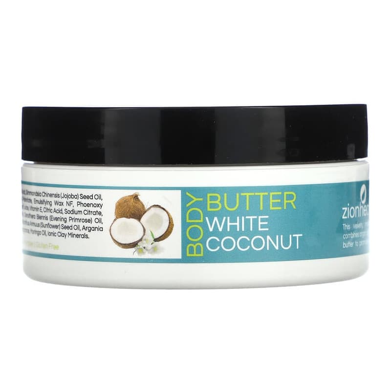 Body Butter with Argan Oil, White Coconut
