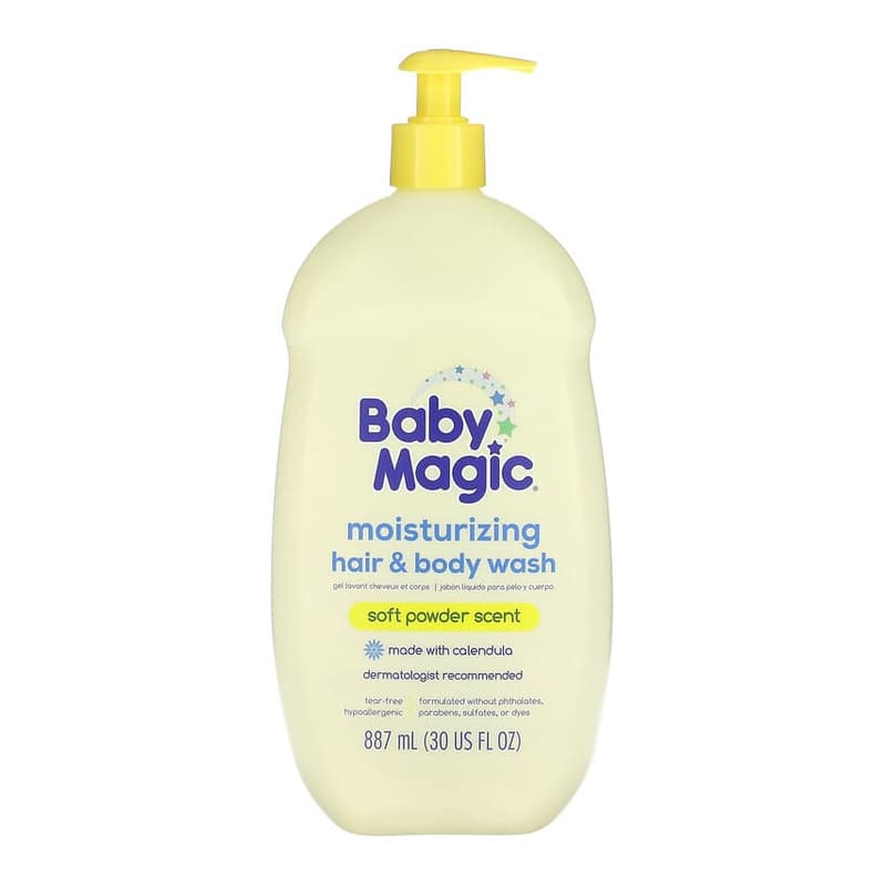Moisturizing Hair & Body Wash, Soft Powder