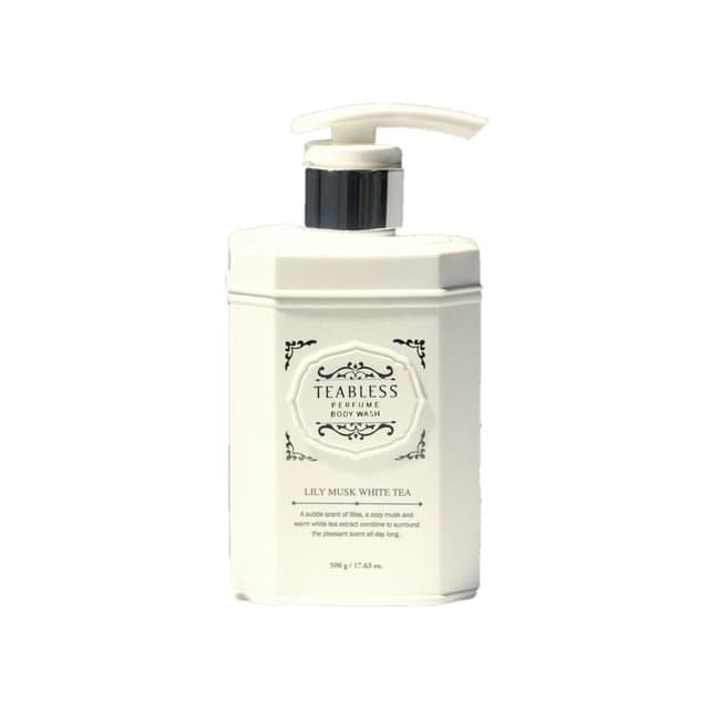 Teabless Perfume Body Wash, Lily Musk White Tea