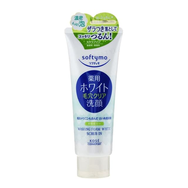 Softymo Washing Foam White Scrub In
