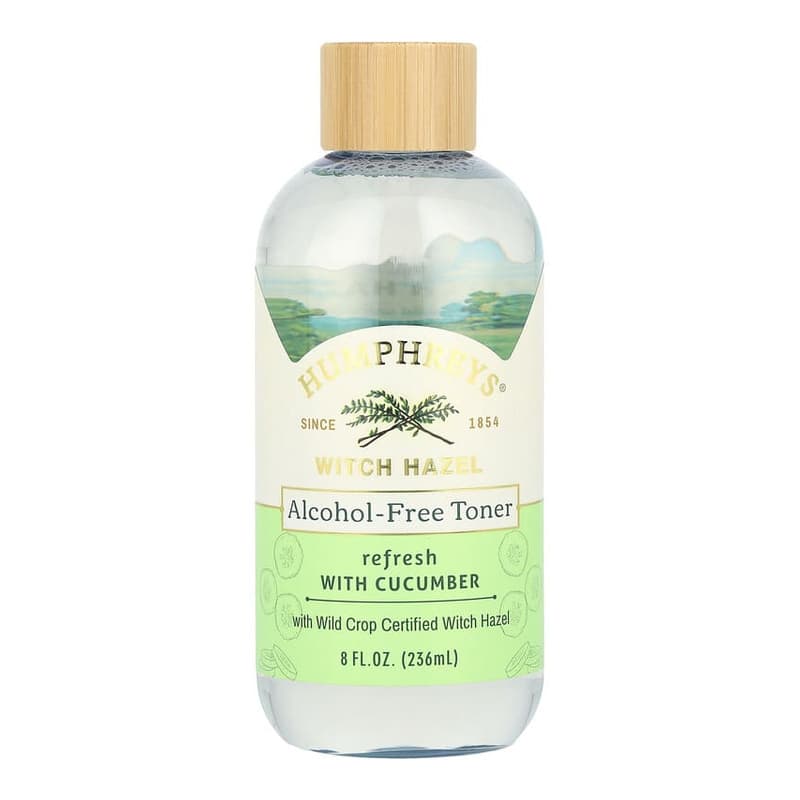 Witch Hazel, Alcohol Free Toner with Cucumber