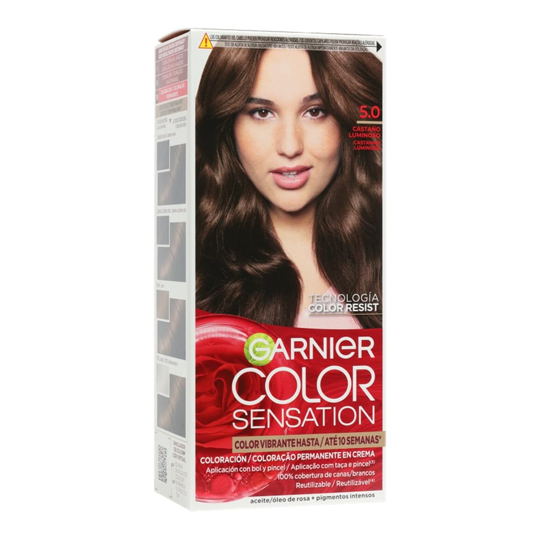 Color Sensation Permanent Hair Dye 5.0 Luminous Brown