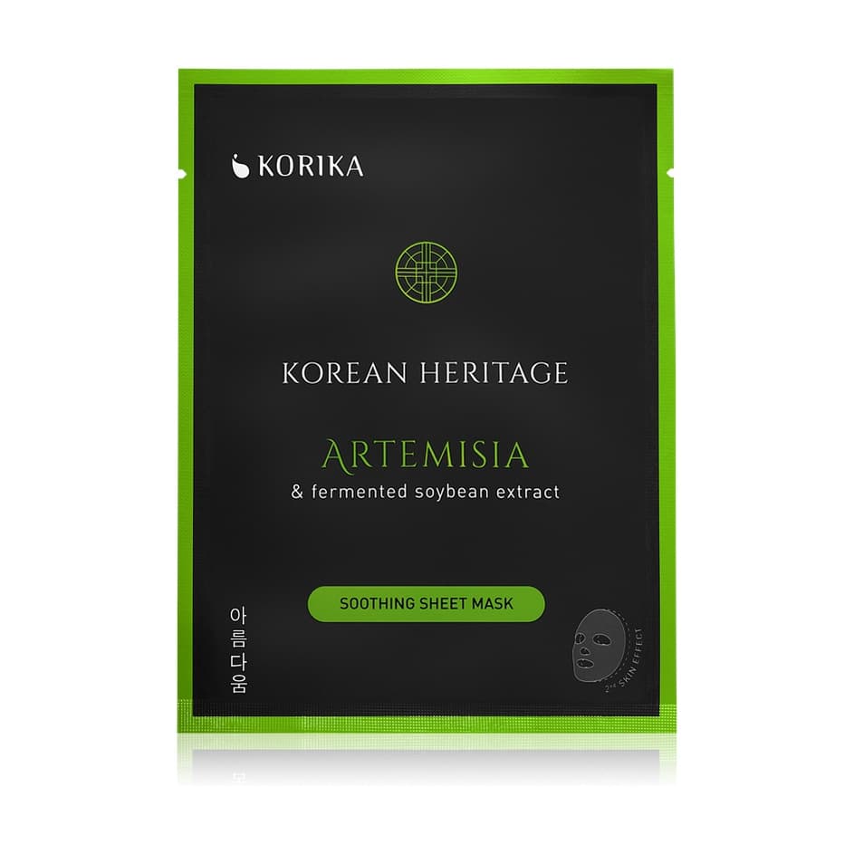Korean Heritage Artemisia & Fermented Soybean Extract Soothing Sheet Mask