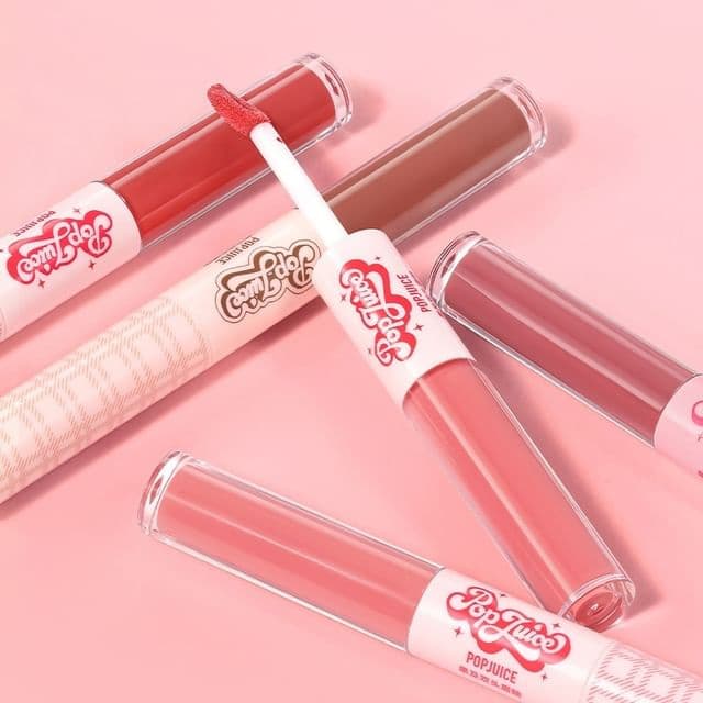 Warm Brown Series Dual-Ended Liquid Lipstick, BR06# Sweet Almond