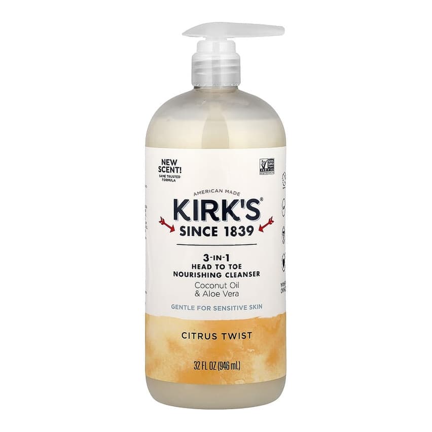 3-In-1 Head To Toe Nourishing Cleanser, Citrus Twist