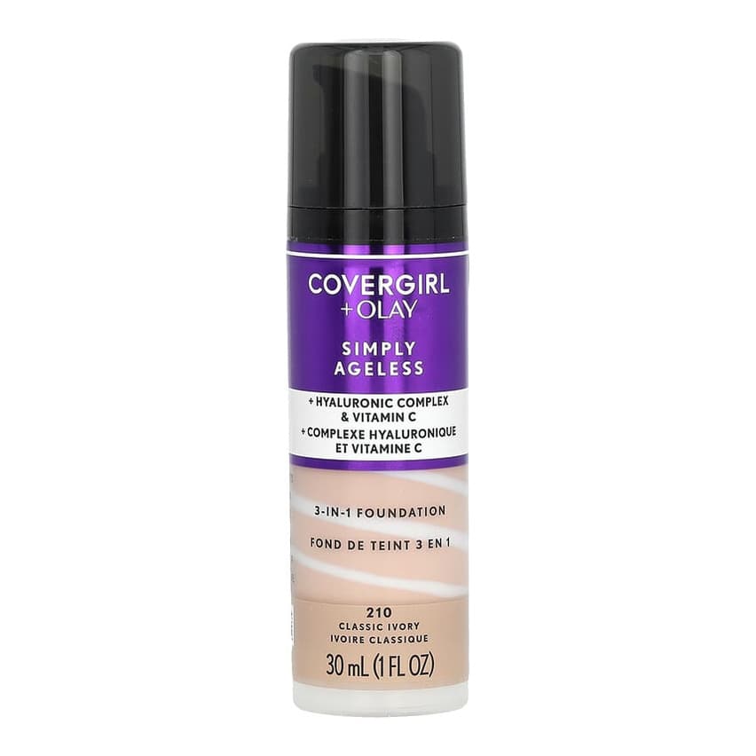 Olay Simply Ageless, 3-in-1 Foundation, #210 Classic Ivory