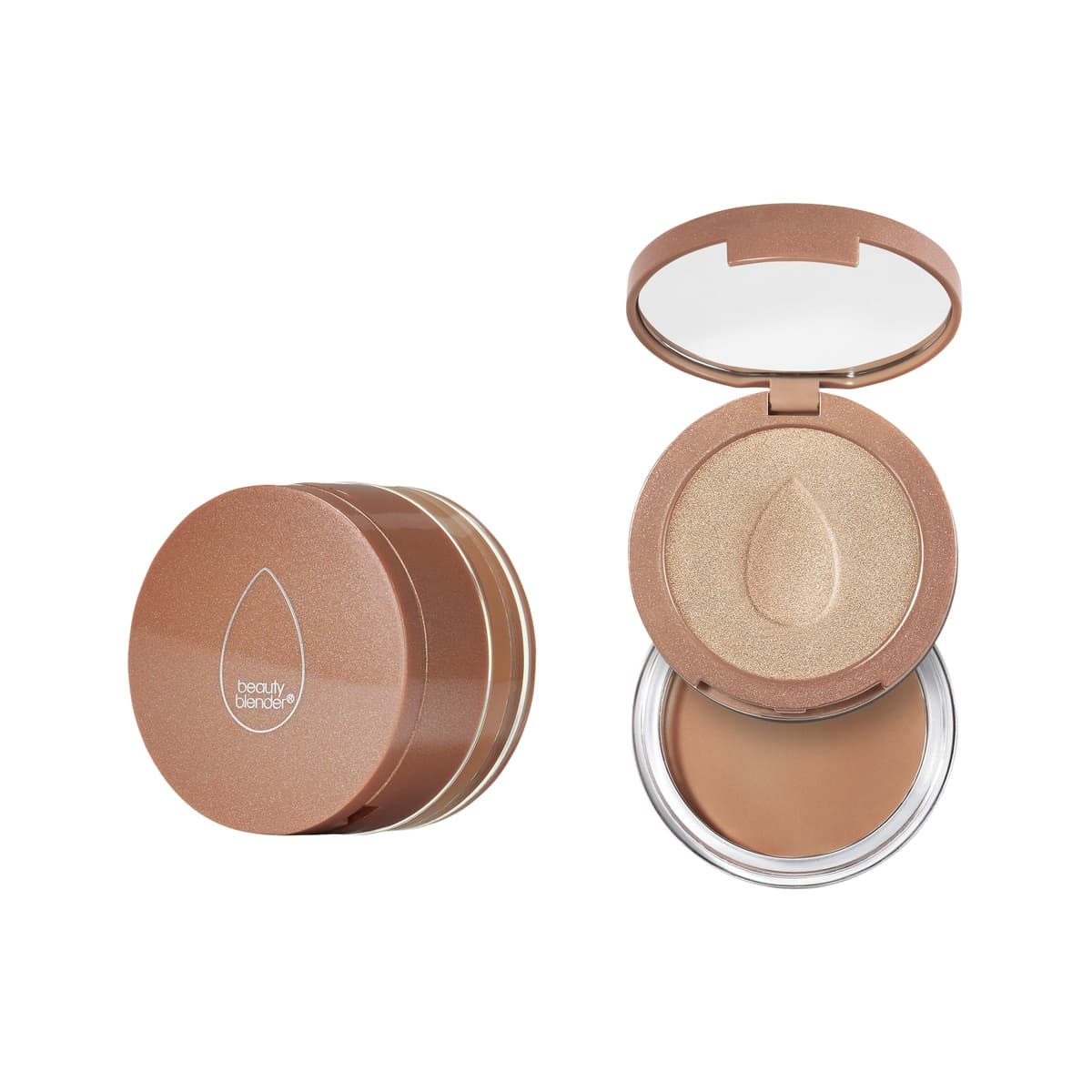 BOUNCE™ Magic Fit Creamy Bronzer & Highlighter Duo, Champagne/Topaz
