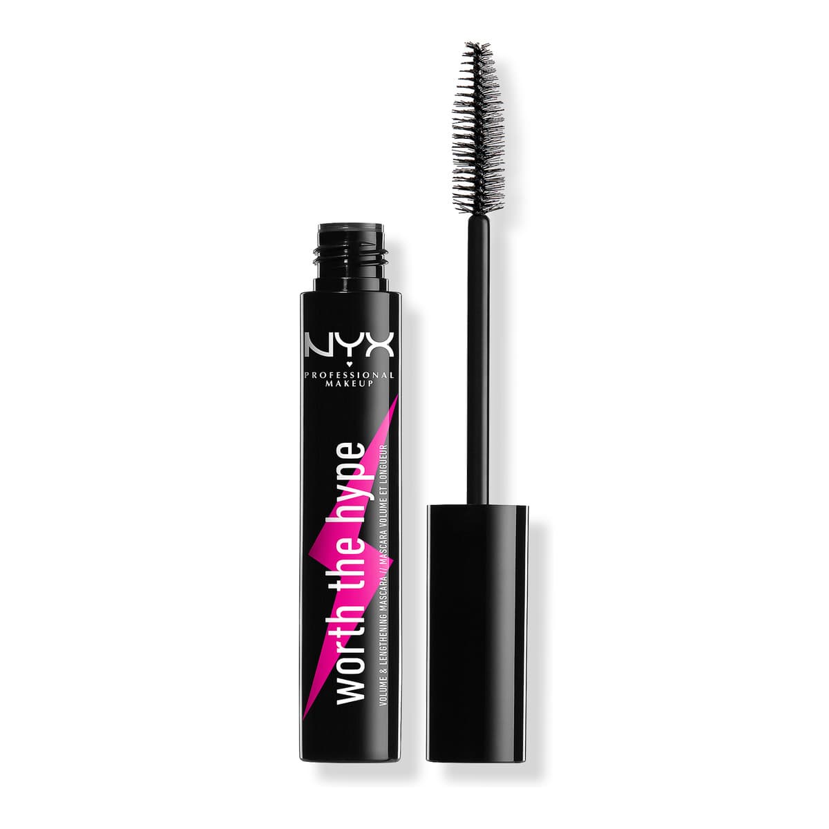 Worth The Hype Volumizing & Lengthening Black Mascara