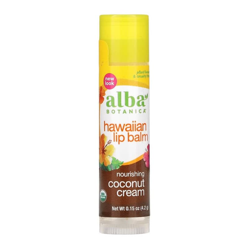 Hawaiian Lip Balm, Nourishing Coconut Cream