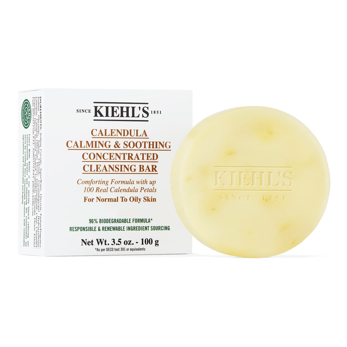 Calendula Calming and Soothing Concentrated Cleansing Bar