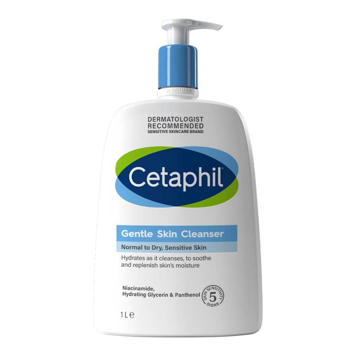 Gentle Skin Cleanser, Face & Body Wash for Normal to Dry Sensitive Skin Family Size