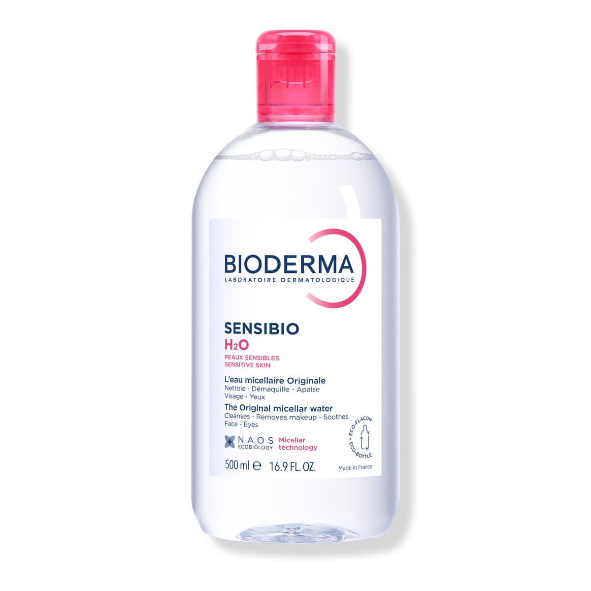 Sensibio H2O Micellar Water Face Cleanser for Sensitive Skin