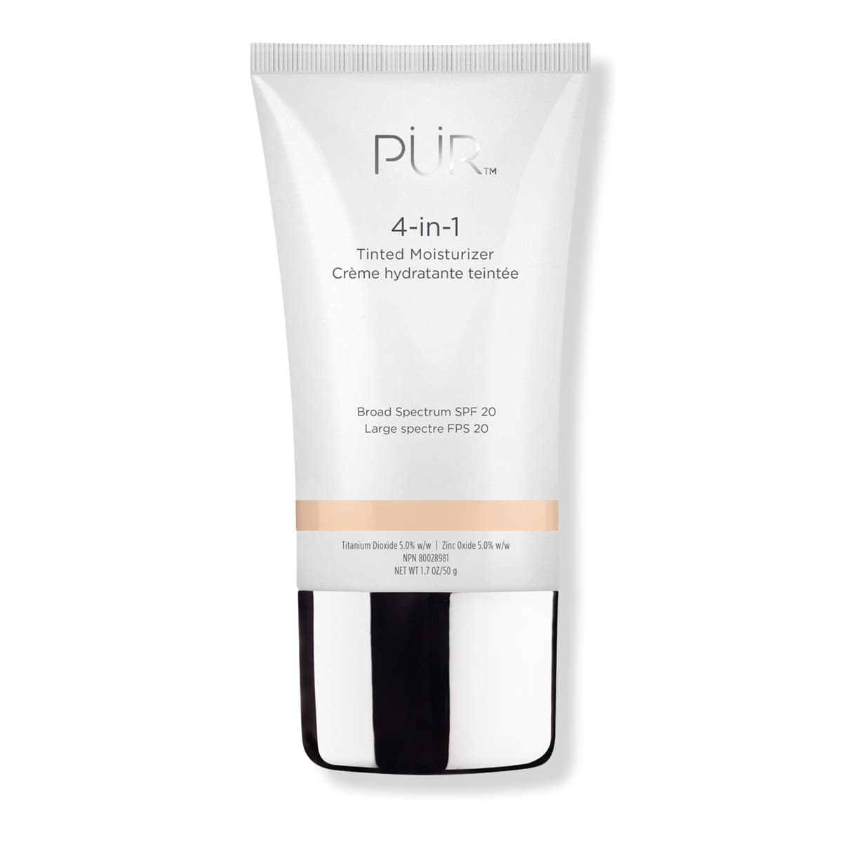4-in-1 Tinted Moisturizer Broad Spectrum SPF 20, Fair Ivory LG2