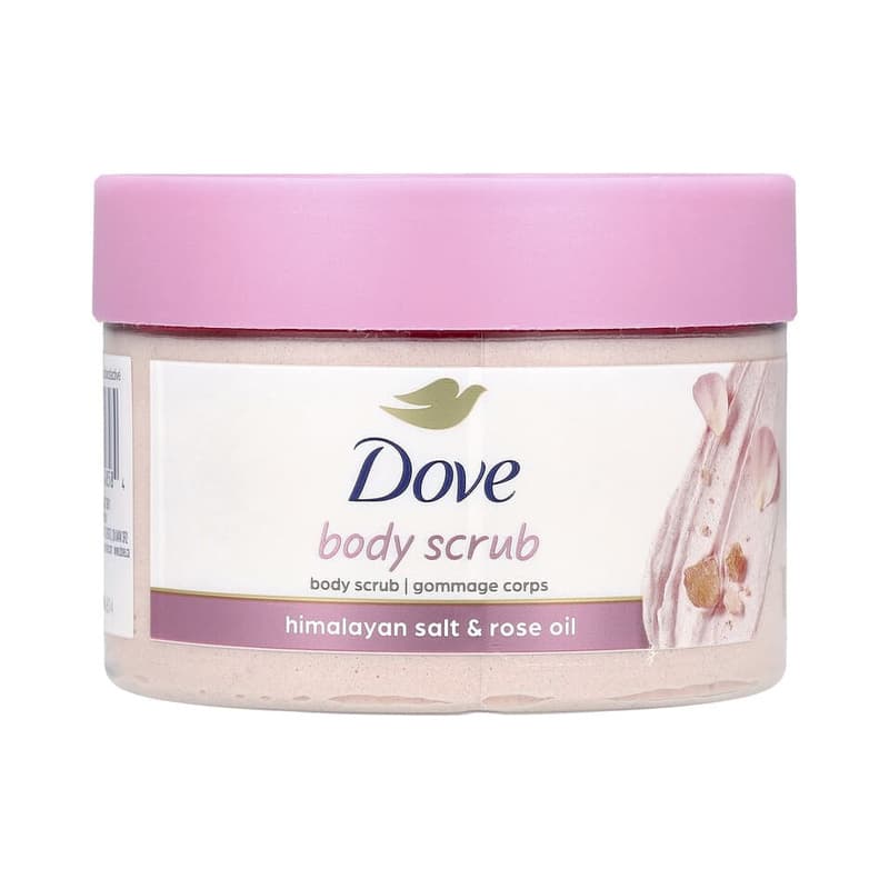 Body Scrub, Himalayan Salt & Rose Oil