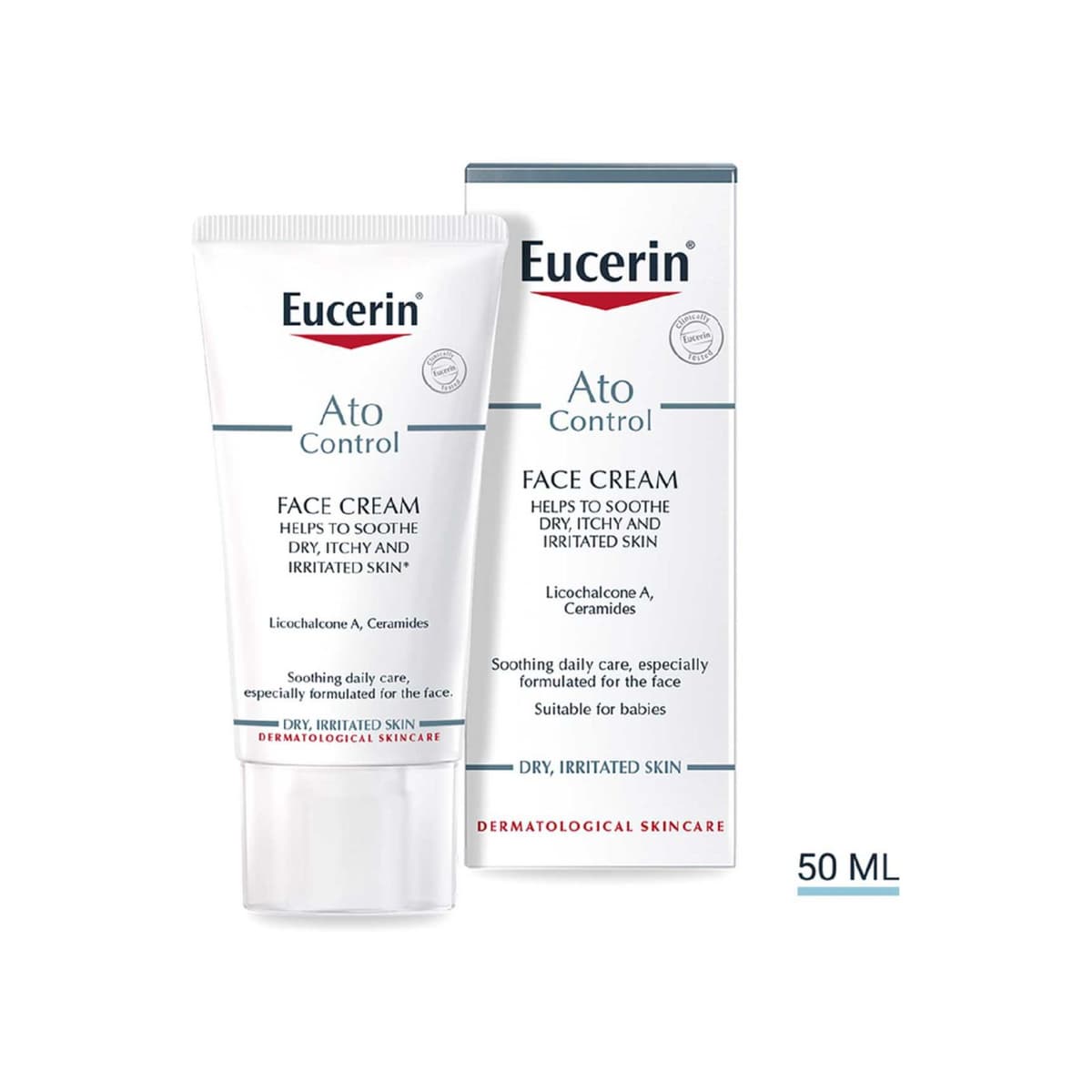 AtoControl Face Cream for Dry Itchy Irritated Skin