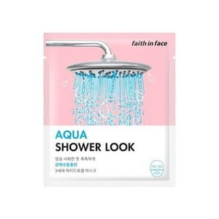 Hydrogel Mask, Aqua Shower Look