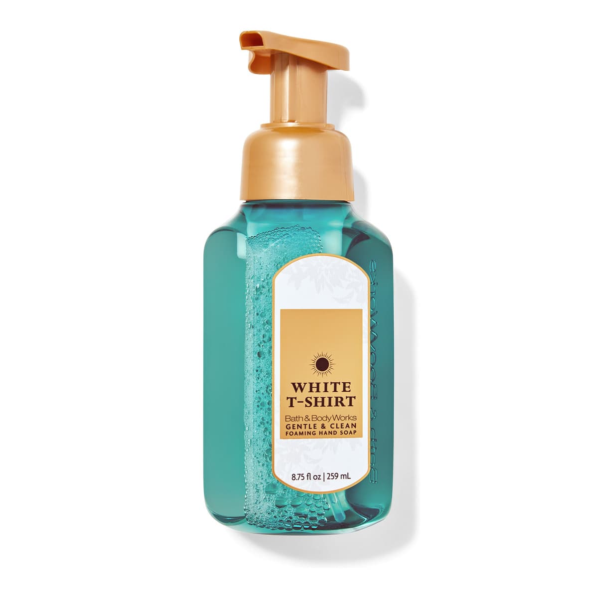 White T-Shirt, Gentle & Clean Foaming Hand Soap