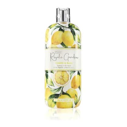 Royale Garden Lemon & Basil Body Wash