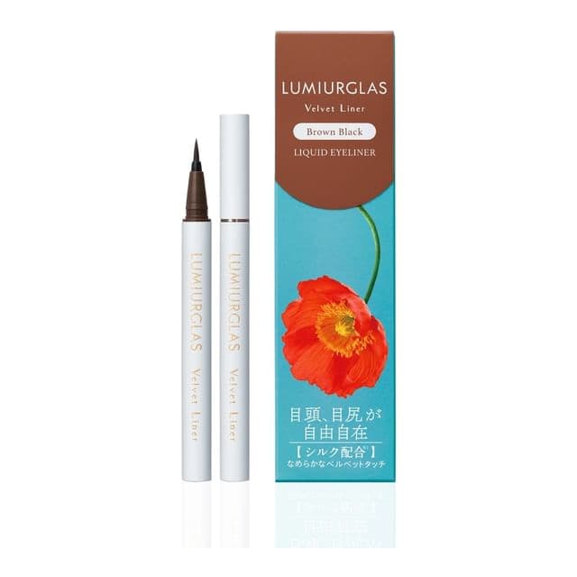 Velvet Liner Liquid Eyeliner, #01 Brown Black