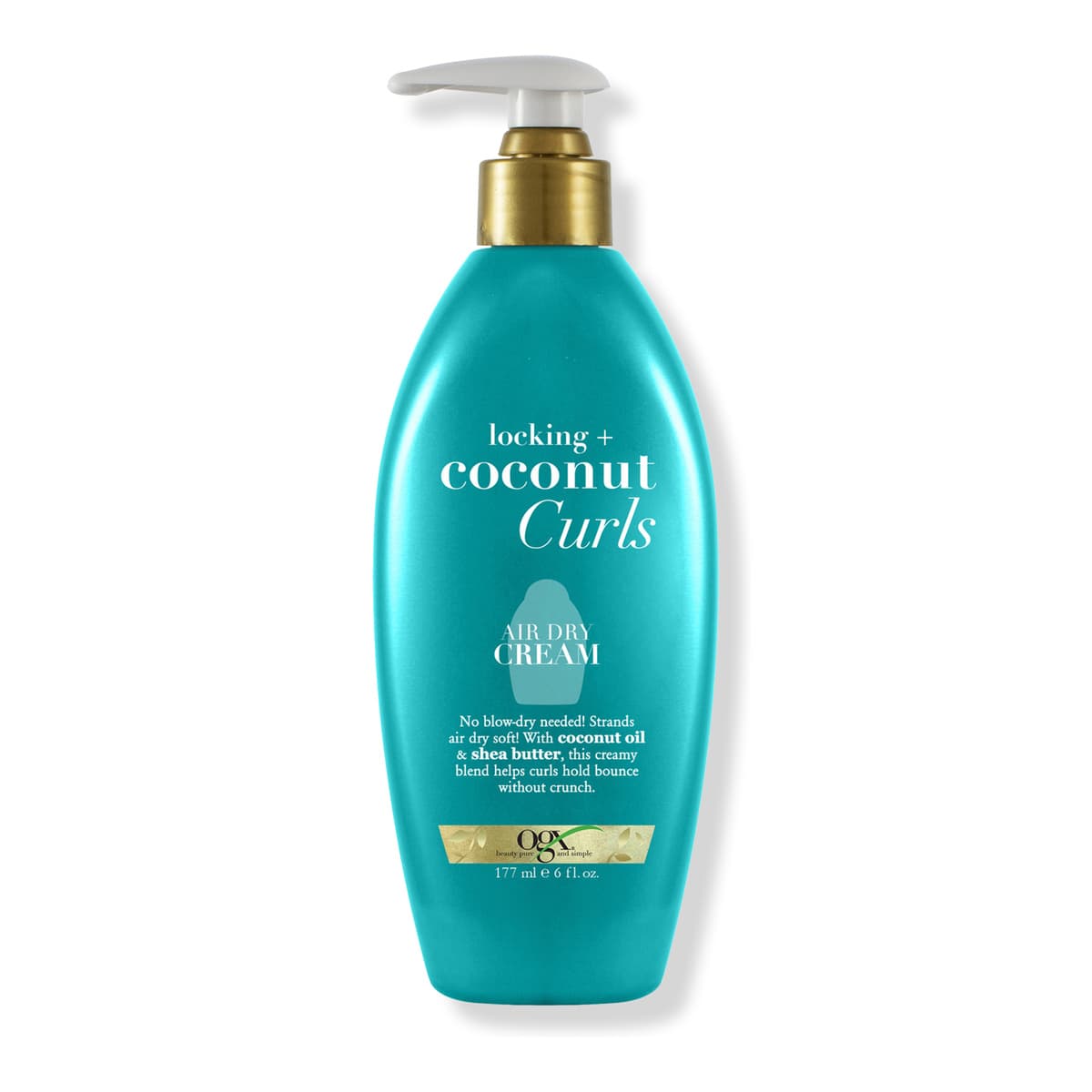 Locking + Coconut Curls Air Dry Cream