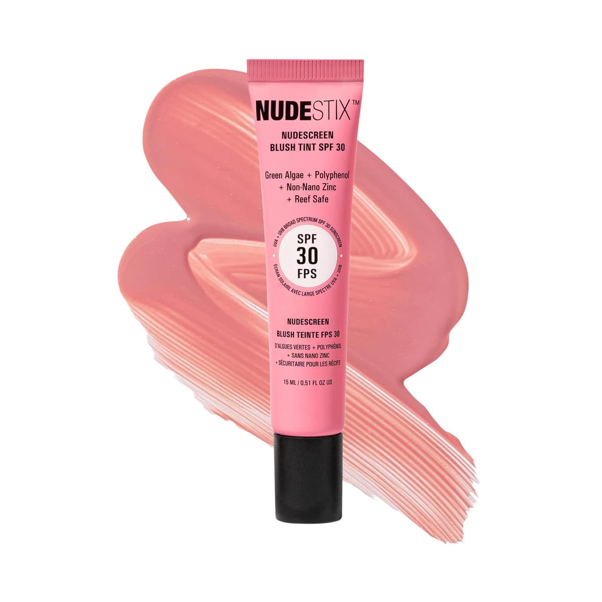 Nudescreen Blush + Lip Tint SPF 30, Pink Sunrise