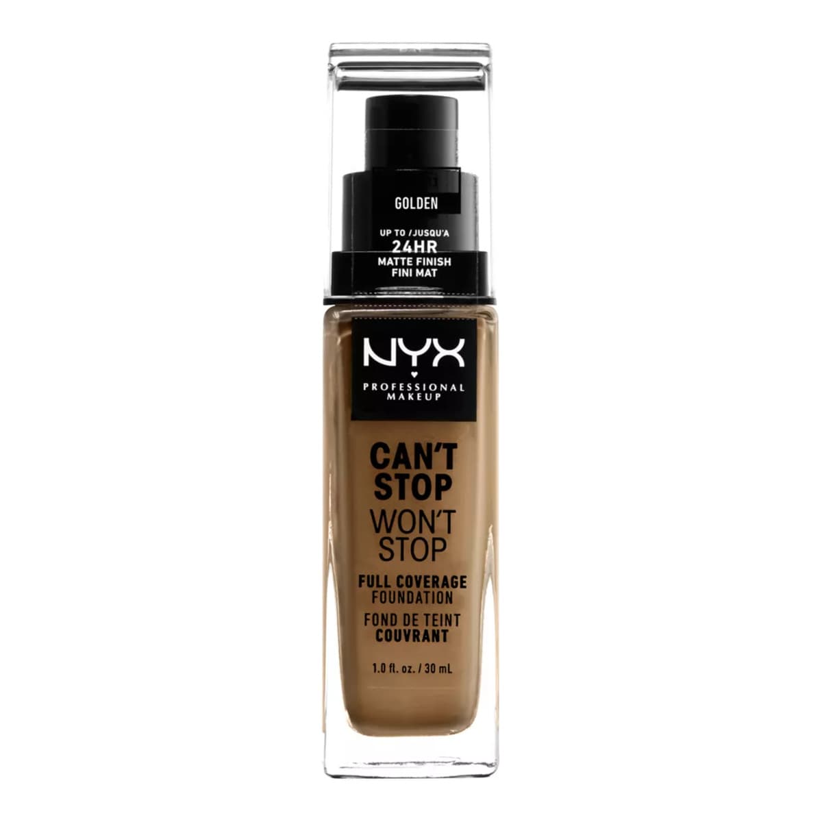 Can't Stop Won't Stop Full Coverage Foundation, GOLDEN