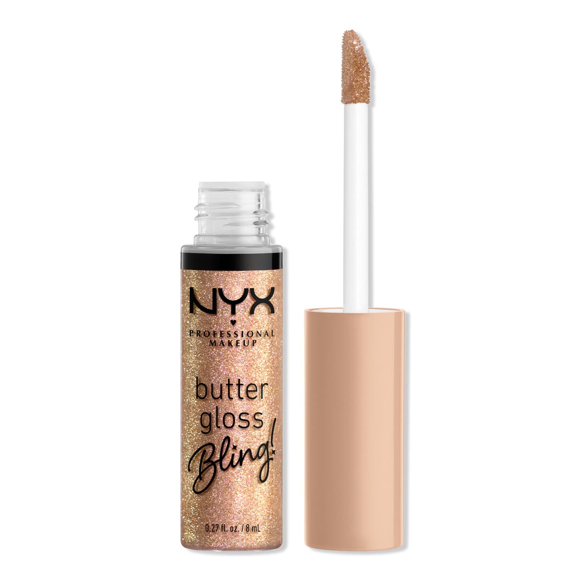 Butter Gloss Bling Non-Sticky Lip Gloss, Bring The Bling