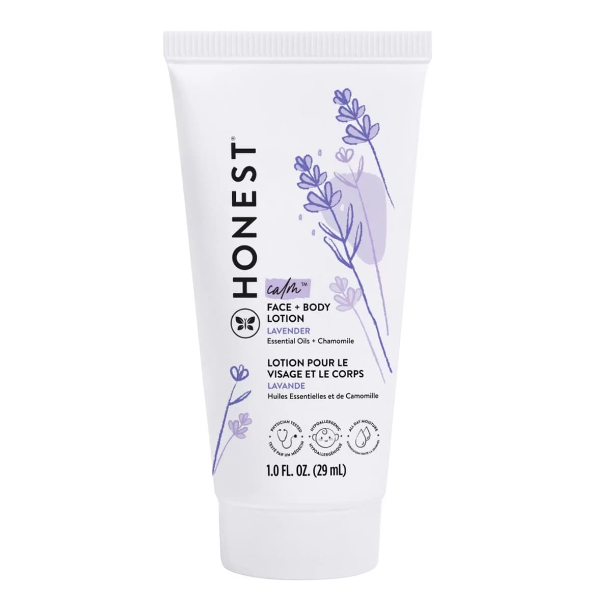 Calm Face + Body Lotion - Travel Size - Lavender