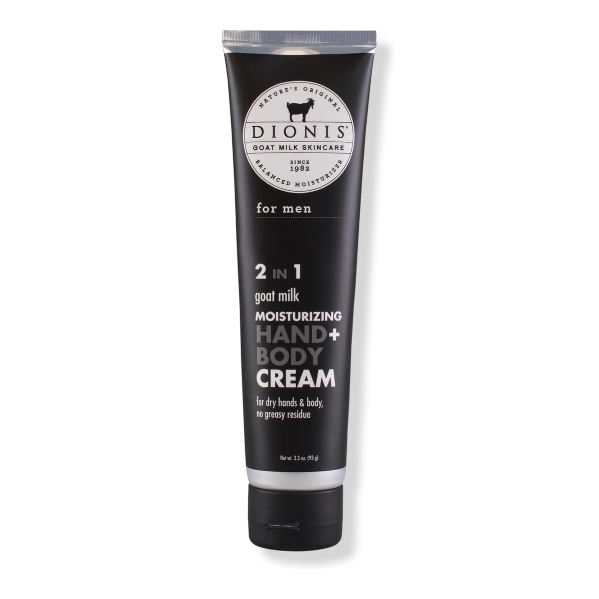 Men's 2 In 1 Natural Goat Milk Moisturizing Hand + Body Cream