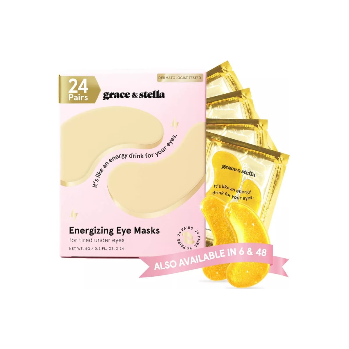 Energizing Under Eye Mask - Gold