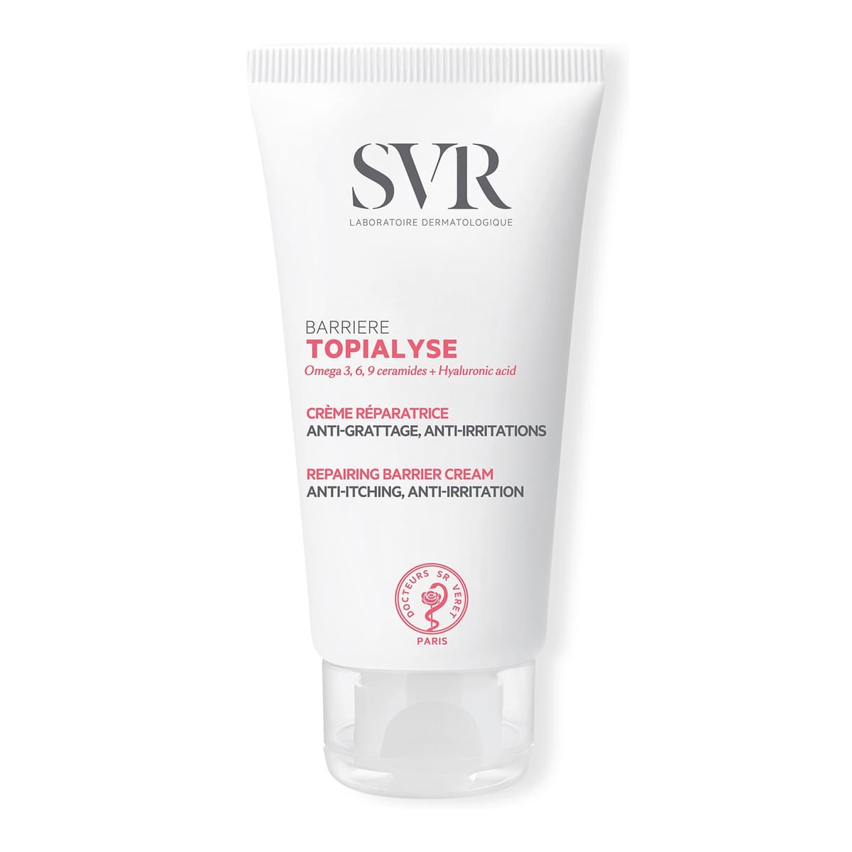 SVR Topialyse Anti-Chafe & Barrier Cream for hardworking hands + friction points where skin is sensitised —