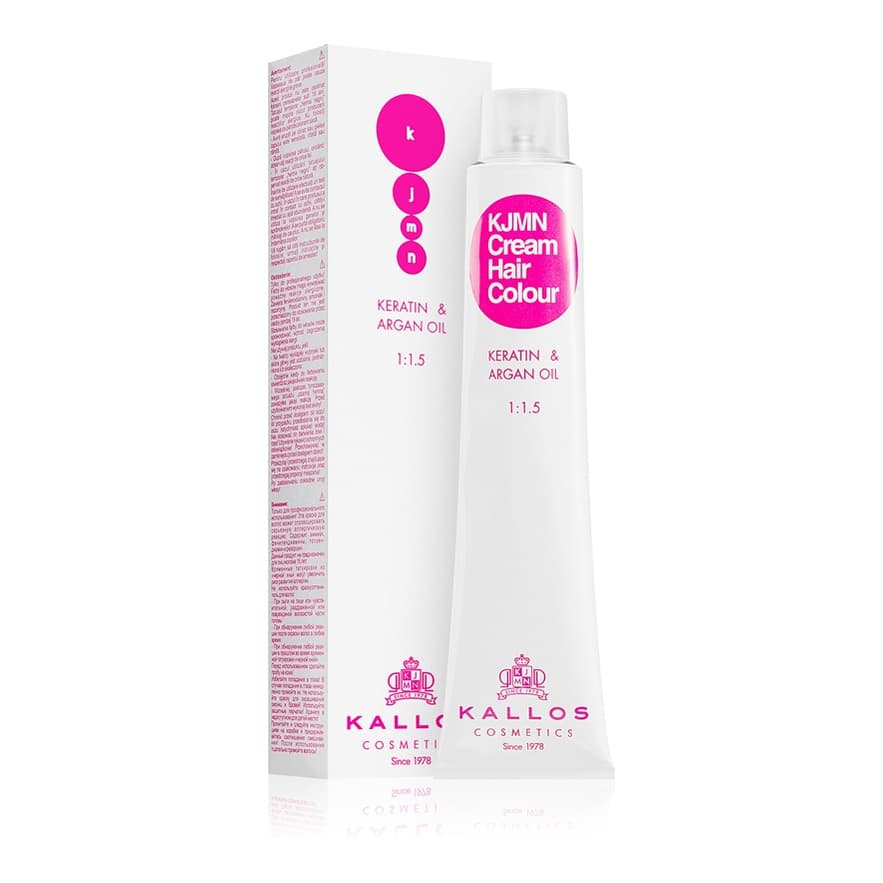 KJMN Professional Cream Hair Colour Keratin & Argan Oil