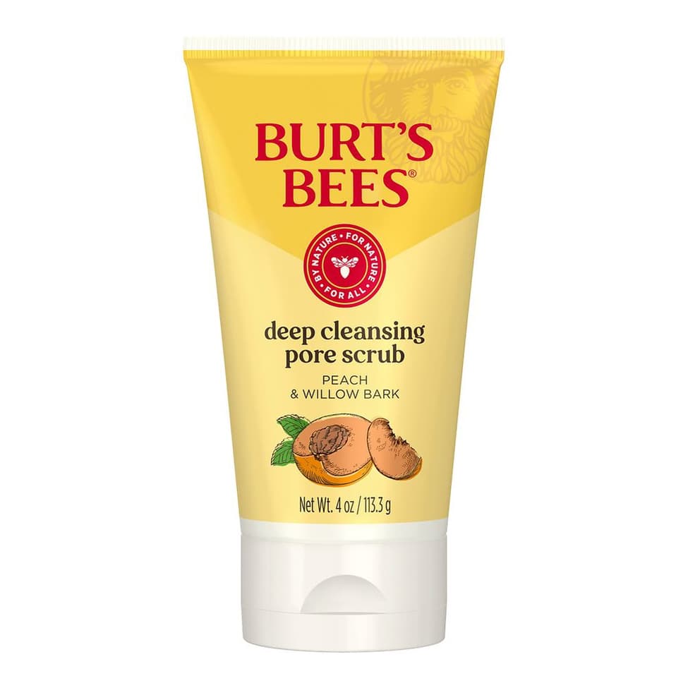 Deep Cleansing Pore Scrub with Peach and Willow Bark