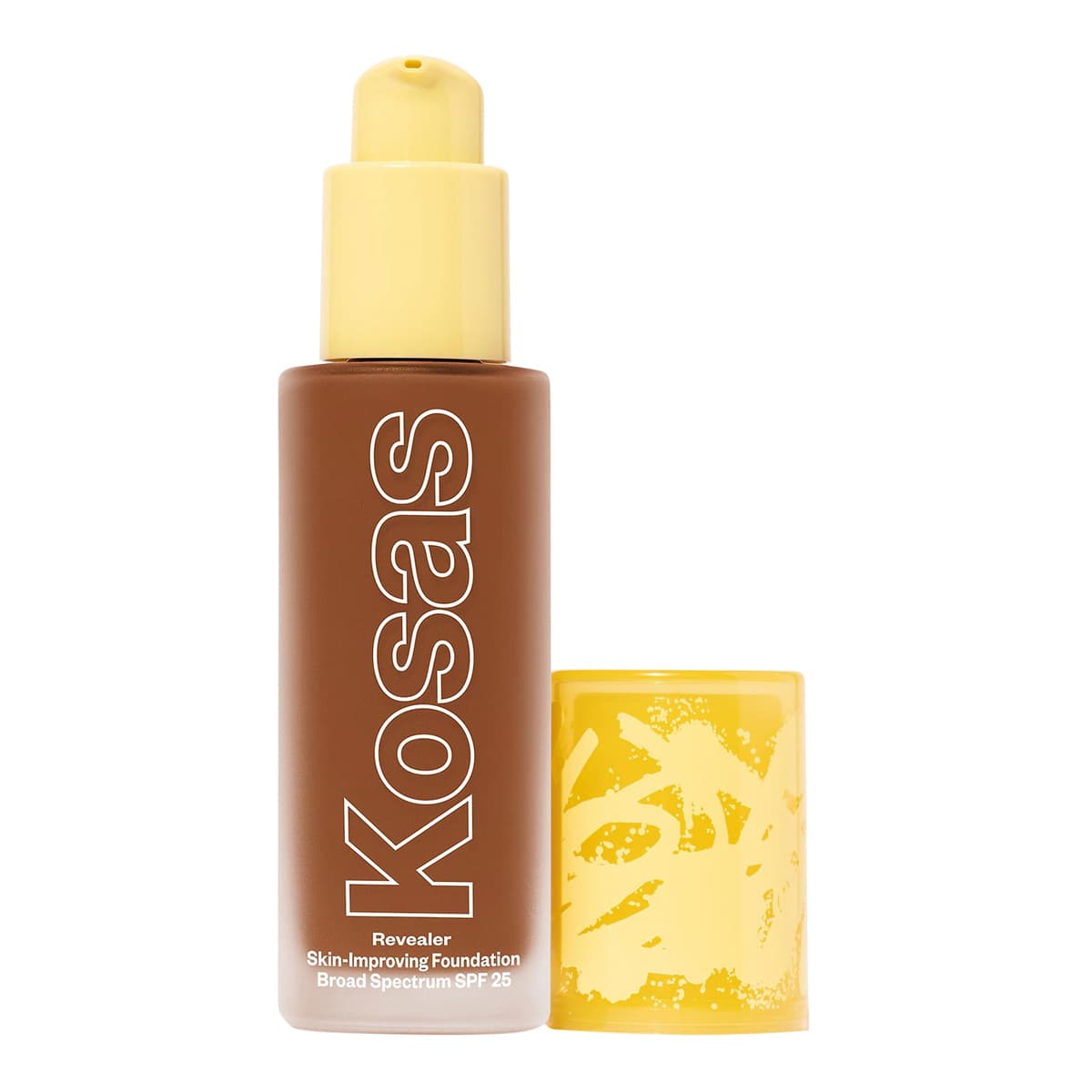 Revealer Skin-Improving Foundation SPF 25 with Hyaluronic Acid and Niacinamide, Deep Neutral 380