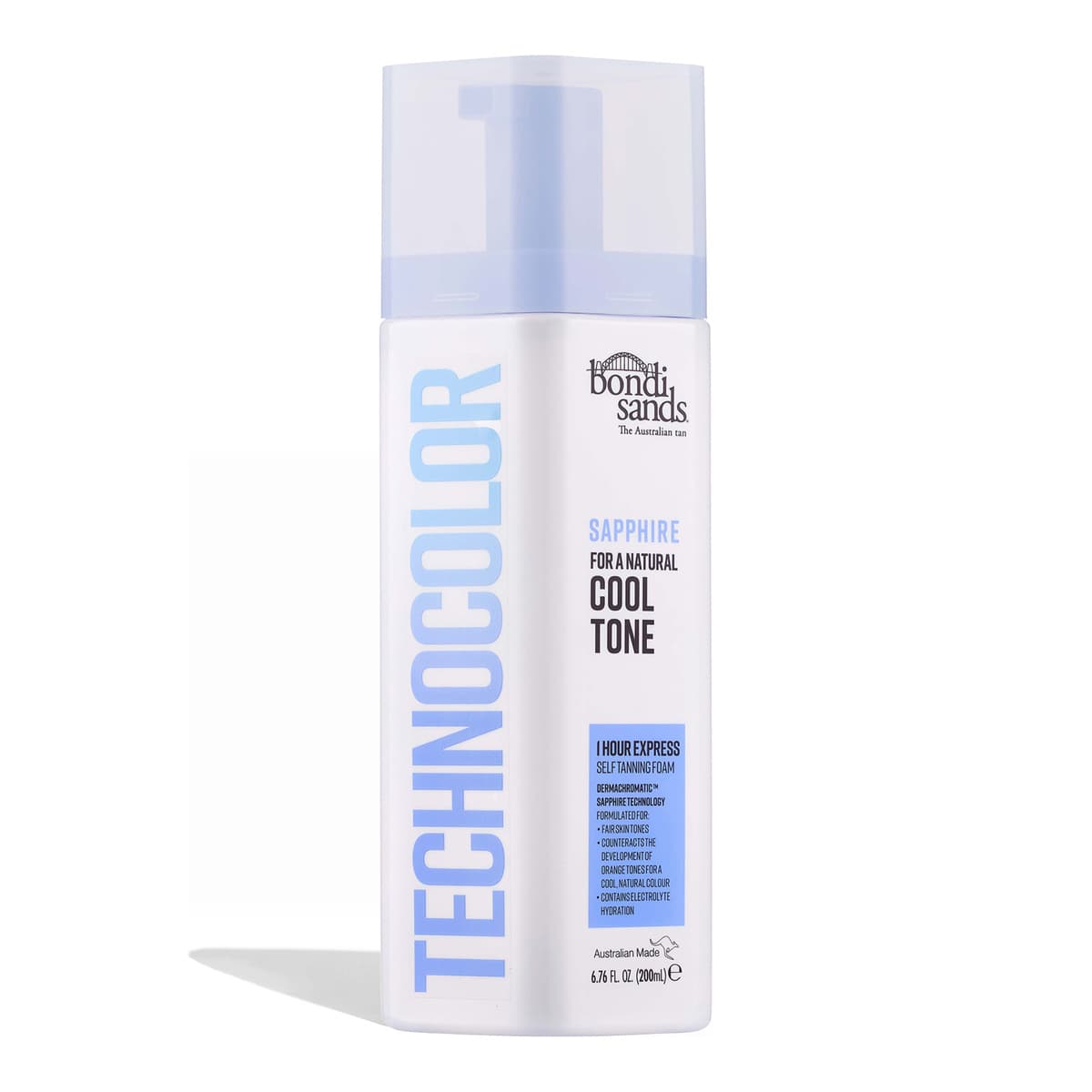 Technocolor 1 Hour Express Self Tanning Foam - Sapphire