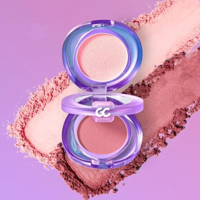 2-Color Matte Blusher, #02