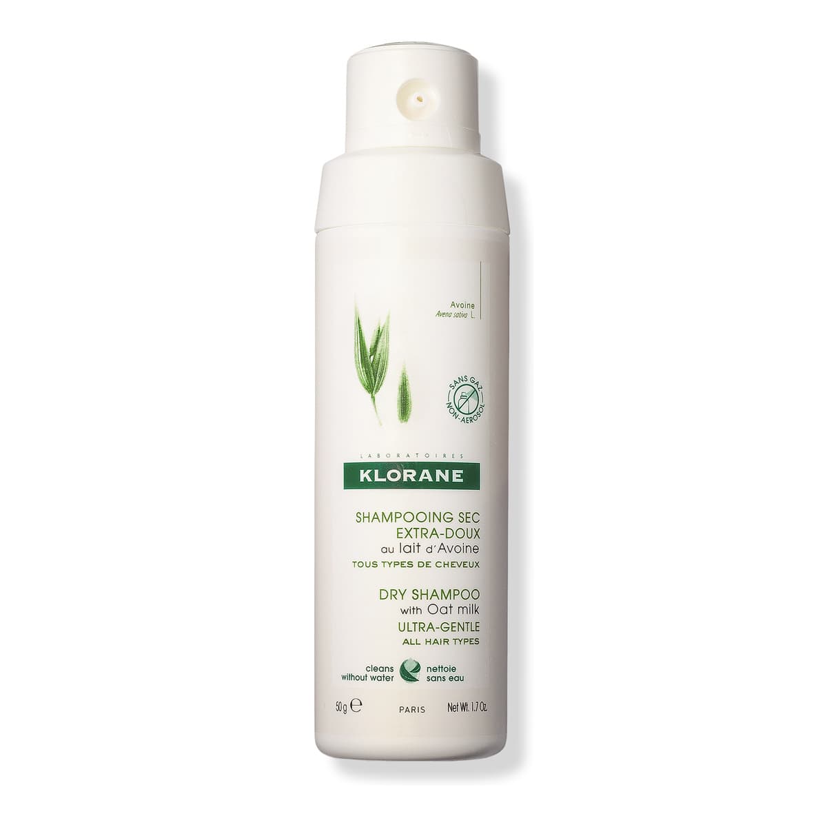 Non-Aerosol Dry Shampoo with Oat Milk