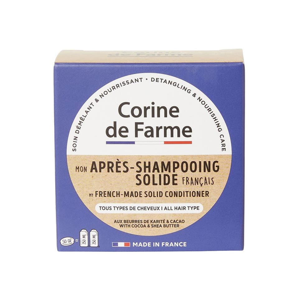 Solid Conditioner with Cocoa & Shea Butter