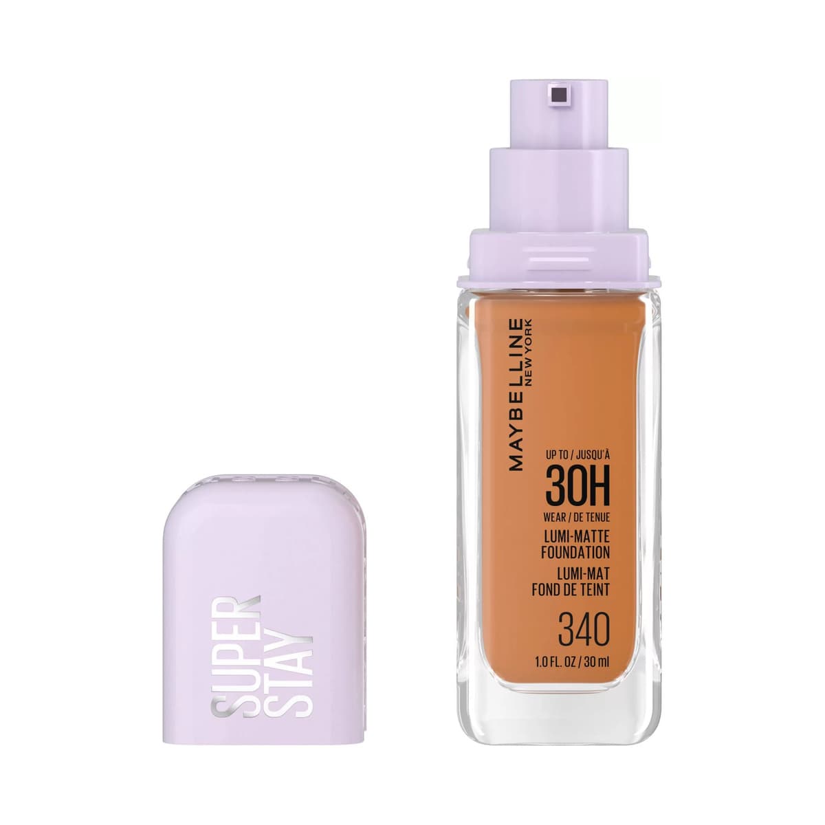 Super Stay Up to 30HR Wear Lumi-Matte Liquid Foundation, #340