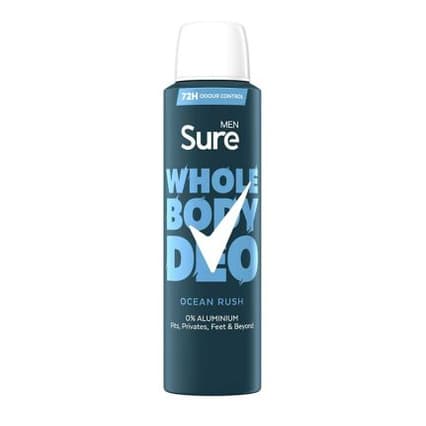 Men Ocean Rush 72hr Whole Body Deodorant Spray