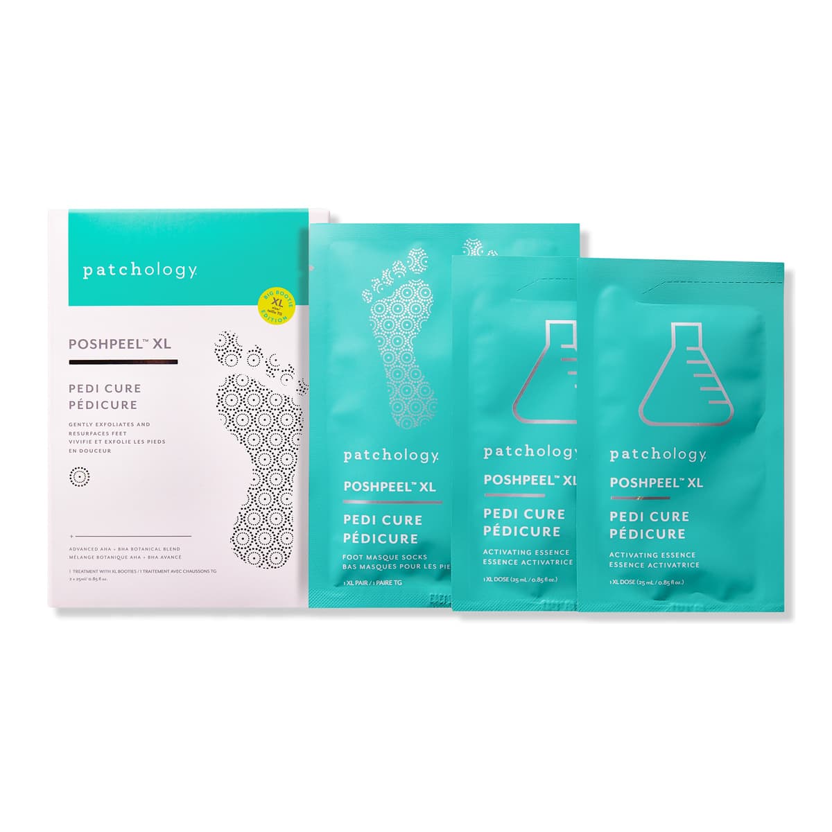 PoshPeel Pedi Cure Intensive Foot Peel Treatment