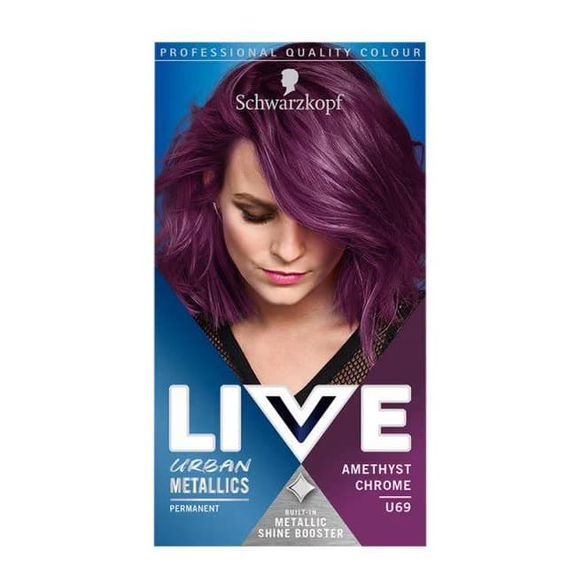 UrbanMetallics Permanent Purple Hair Dye AmethystChrome