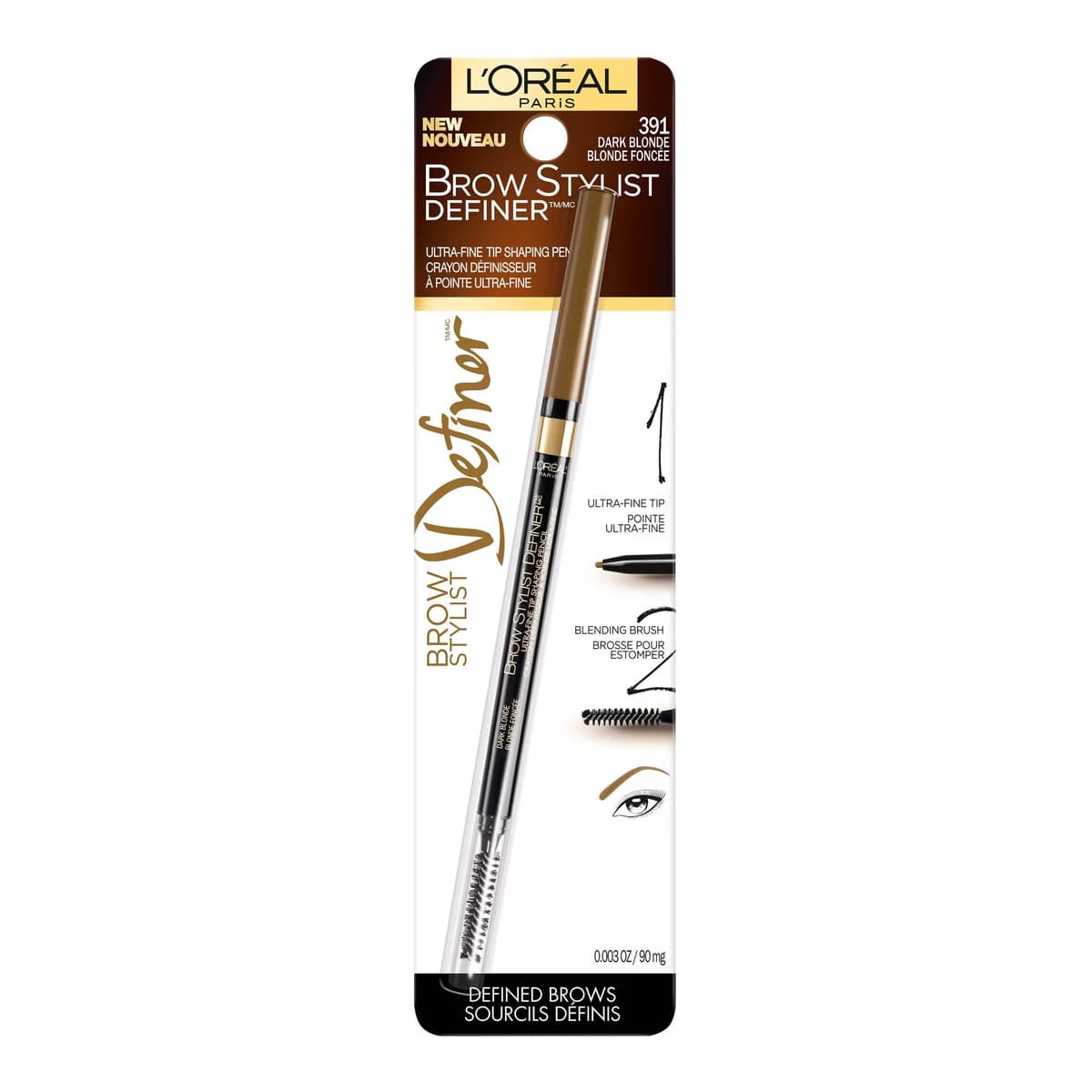Brow Stylist Definer Eyebrow Mechanical Pencil, #391 Dark Blonde