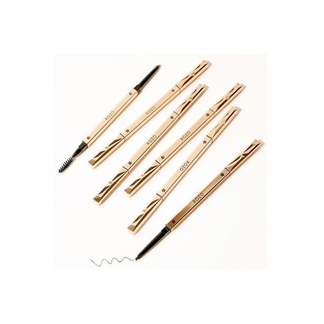 2 In 1 Golden Diamonds Eyebrow Pencil + Brush, #806# Gray Brown