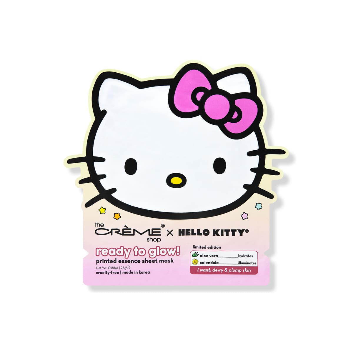 Hello Kitty Ready to Glow! Printed Essence Sheet Mask