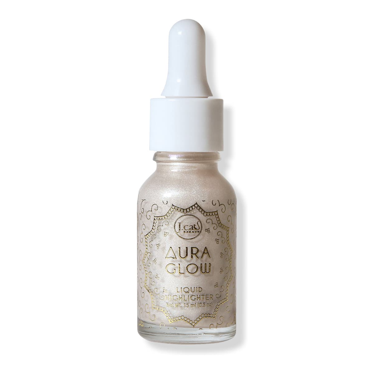 Aura Glow Liquid Highlighter, White Goddess