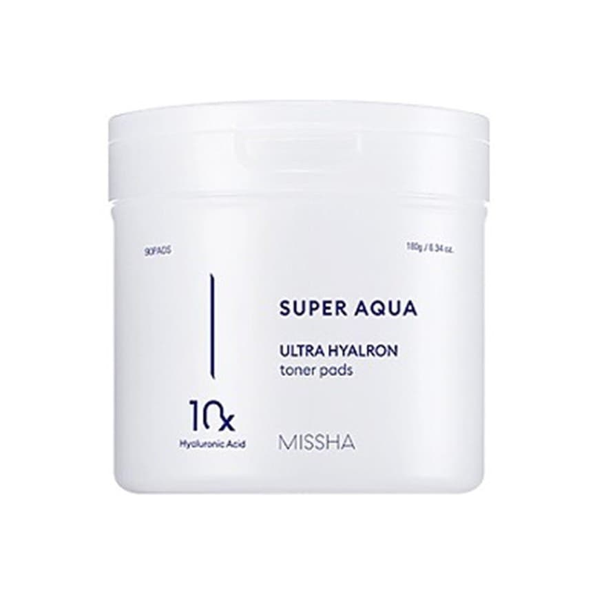 Super Aqua Ultra Hyalron Toner Pads x90