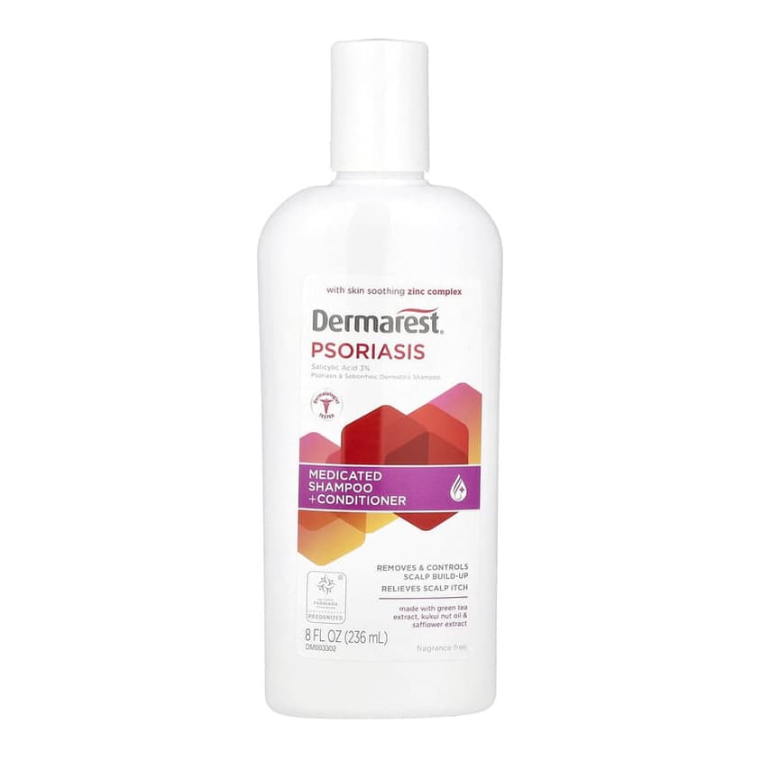 Psoriasis, Maximum Strength Medicated Shampoo + Conditioner